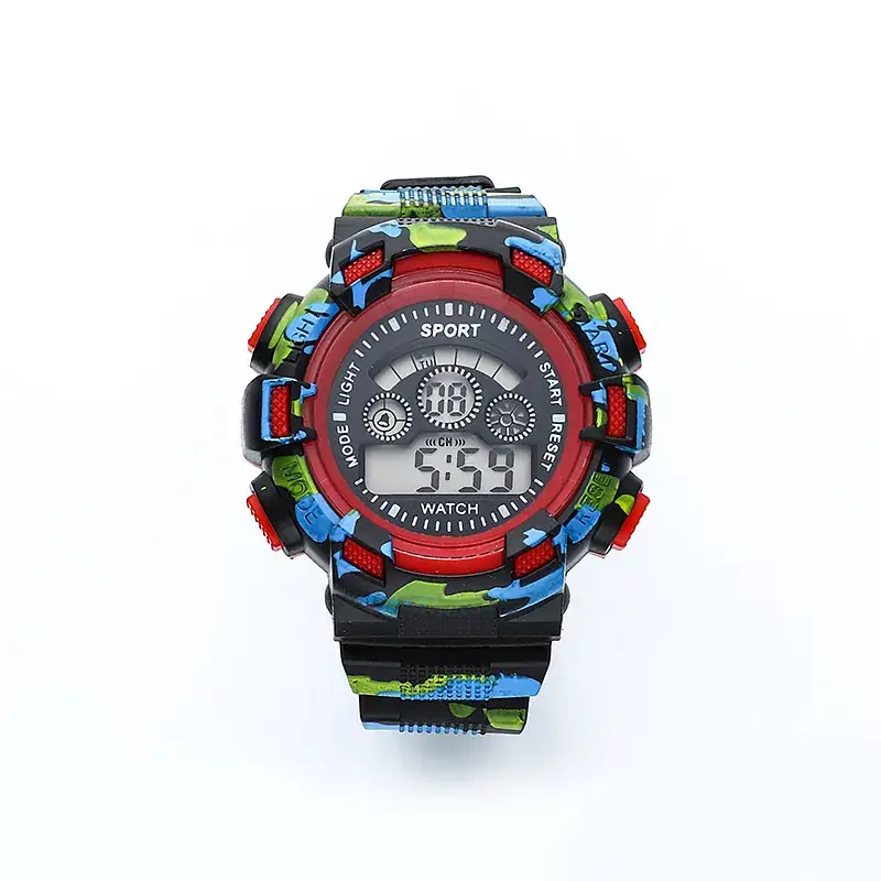 Multifunctional Electronic Camouflage Watch for Men - Image 5
