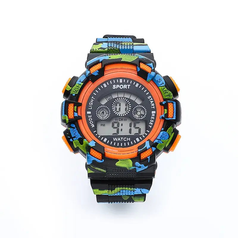 Multifunctional Electronic Camouflage Watch for Men - Image 6