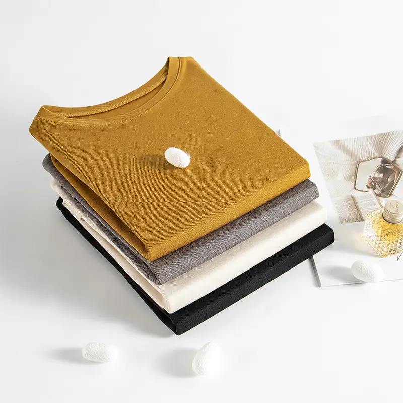 Autumn Silk Long Sleeve Women's Base Shirt