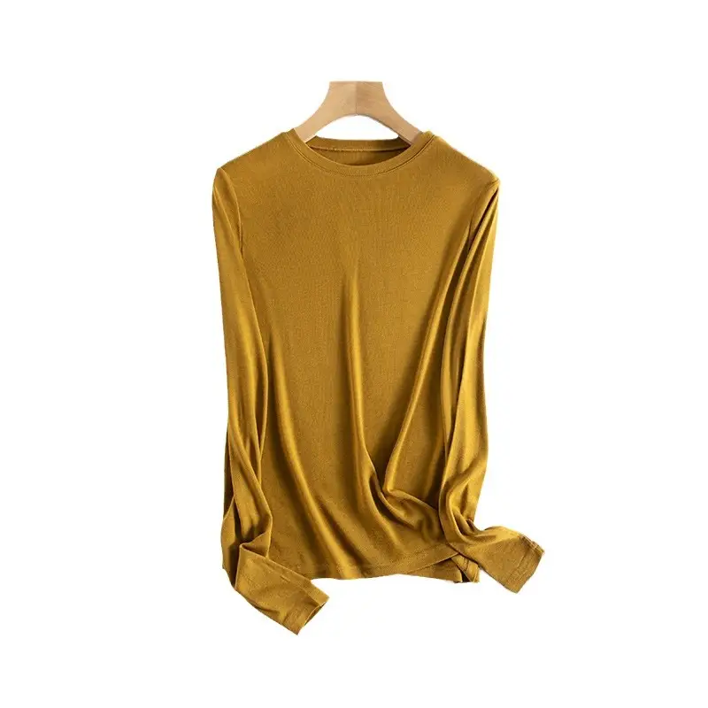Autumn Silk Long Sleeve Women's Base Shirt