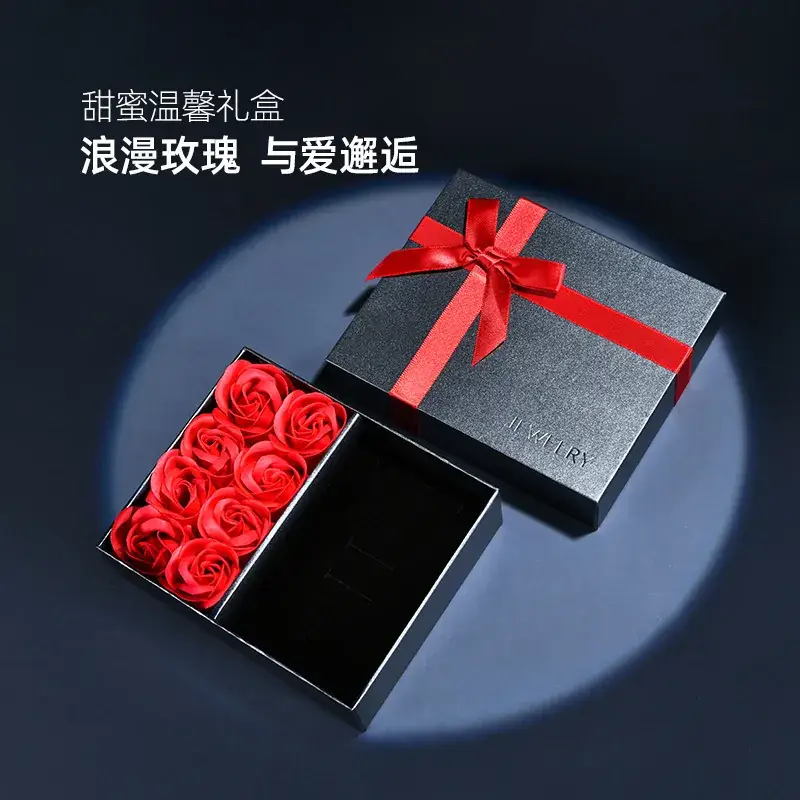 Roses in Elegant Gift Box Set - Image 2