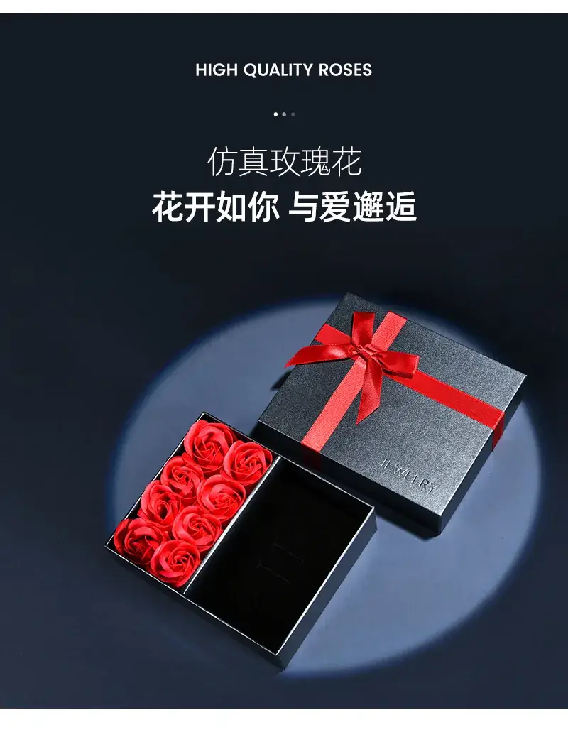 Roses in Elegant Gift Box Set — feature 21