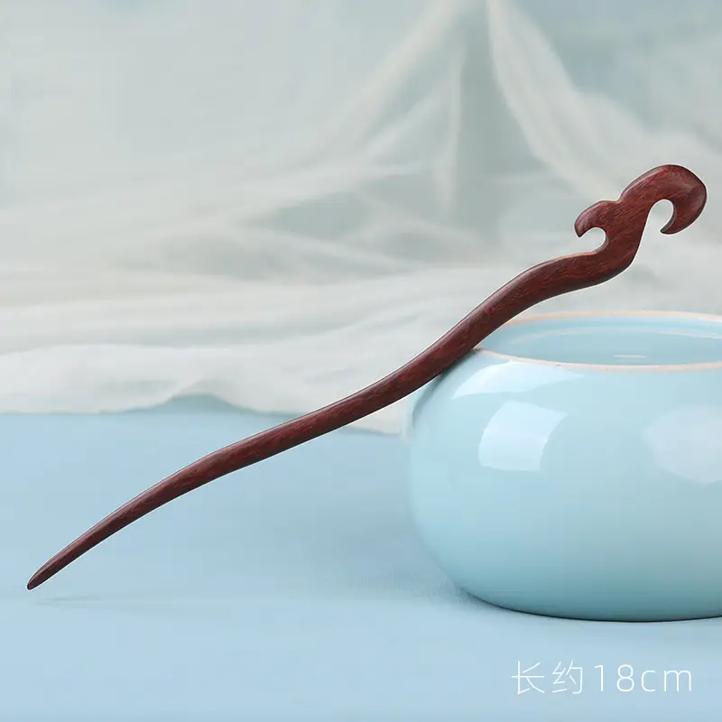 Red Sandalwood Hairpin for Daily Use - Image 10