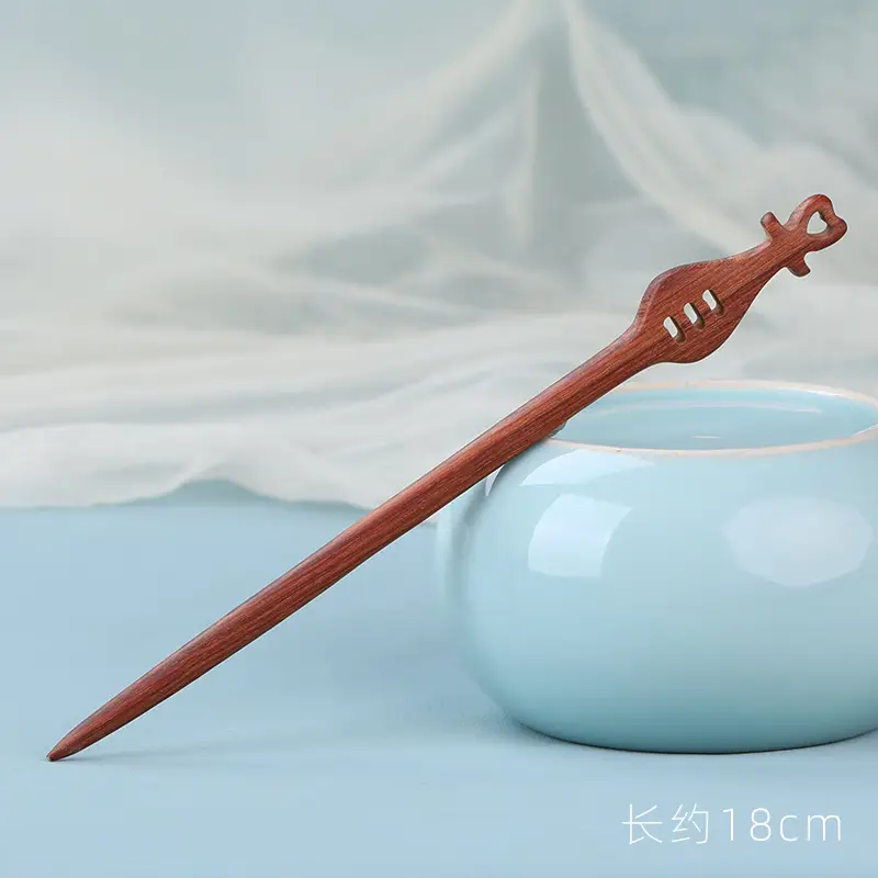 Red Sandalwood Hairpin for Daily Use - Image 11