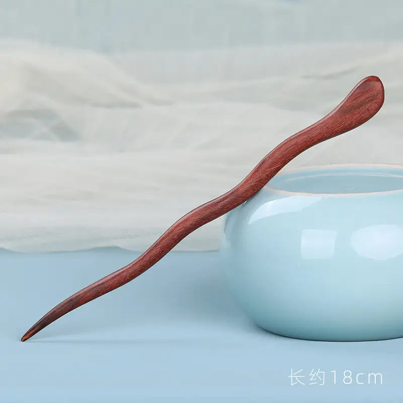 Red Sandalwood Hairpin for Daily Use - Image 13