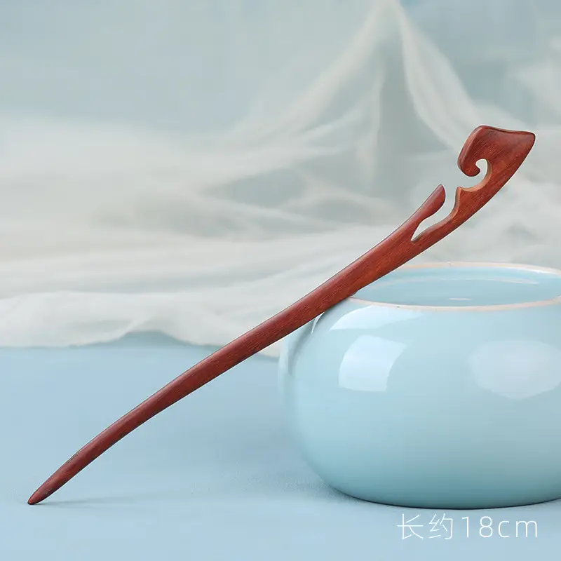 Red Sandalwood Hairpin for Daily Use - Image 14