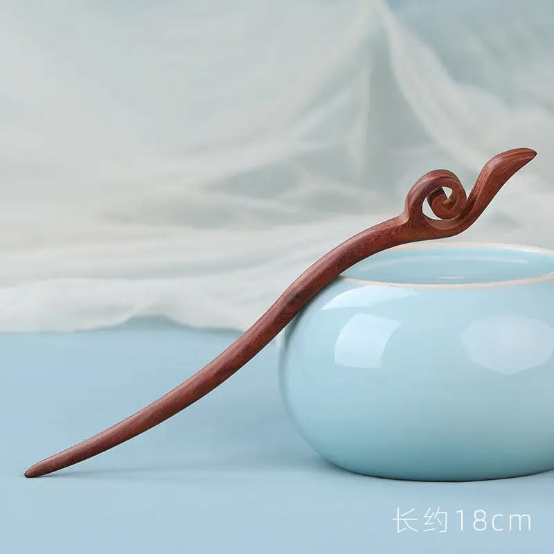 Red Sandalwood Hairpin for Daily Use - Image 15