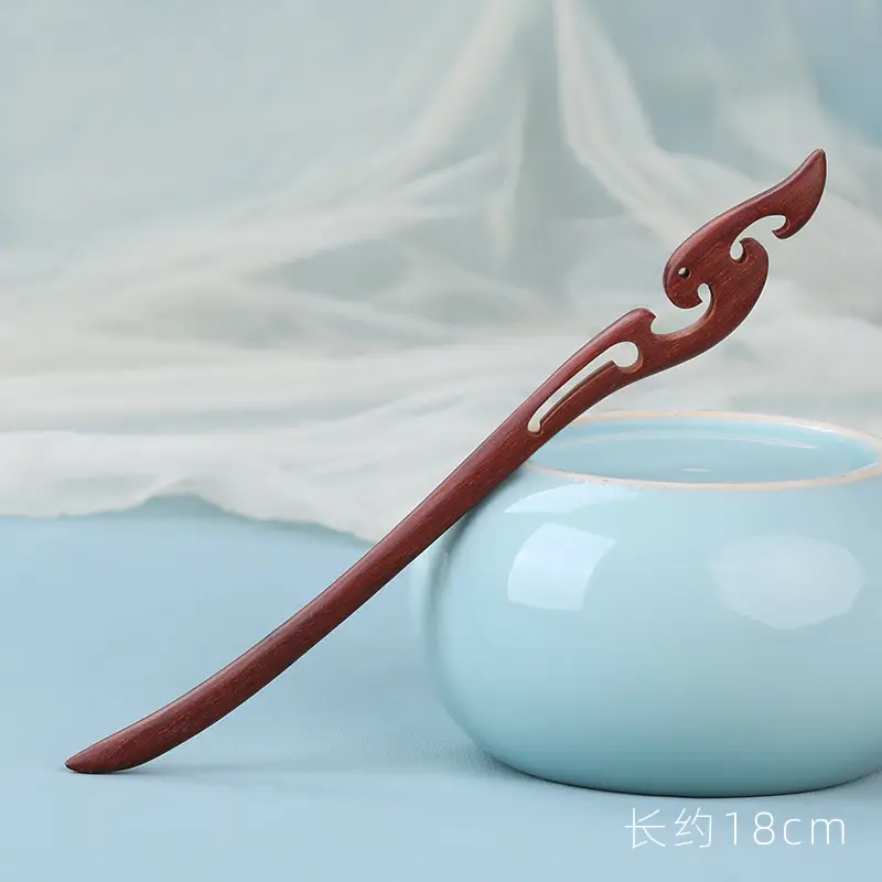 Red Sandalwood Hairpin for Daily Use - Image 17