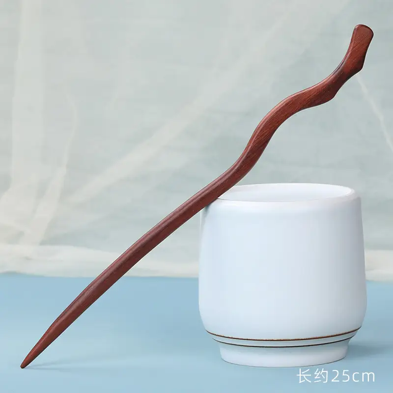 Red Sandalwood Hairpin for Daily Use - Image 26