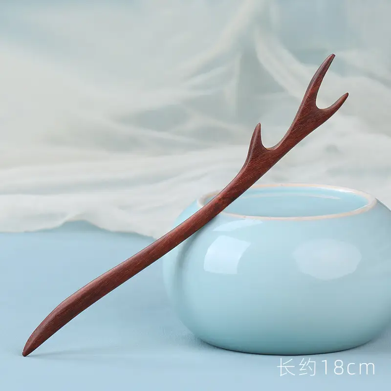 Red Sandalwood Hairpin for Daily Use - Image 8