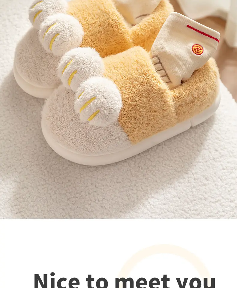 Winter Fleece Lined Cotton Slippers for Men — feature 13