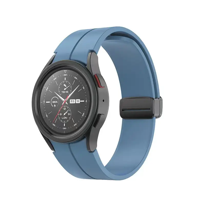 Samsung Galaxy Watch 5 Pro Magnetic Buckle Strap Maroon - Image 29