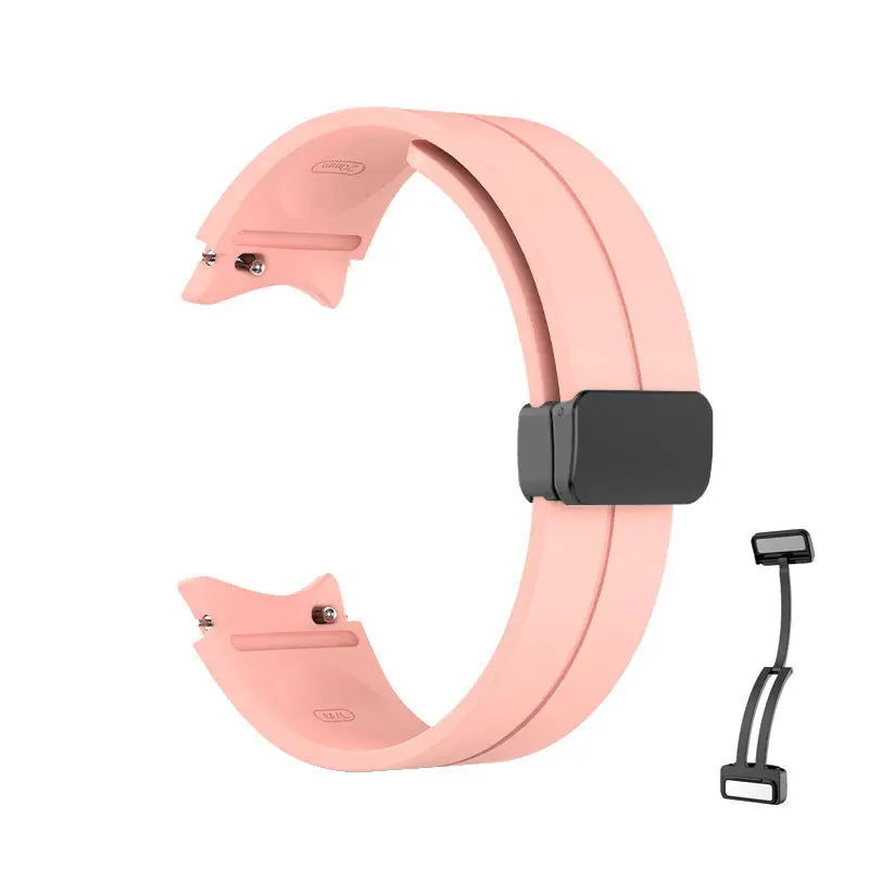 Samsung Galaxy Watch 5 Pro Magnetic Buckle Strap Maroon - Image 30