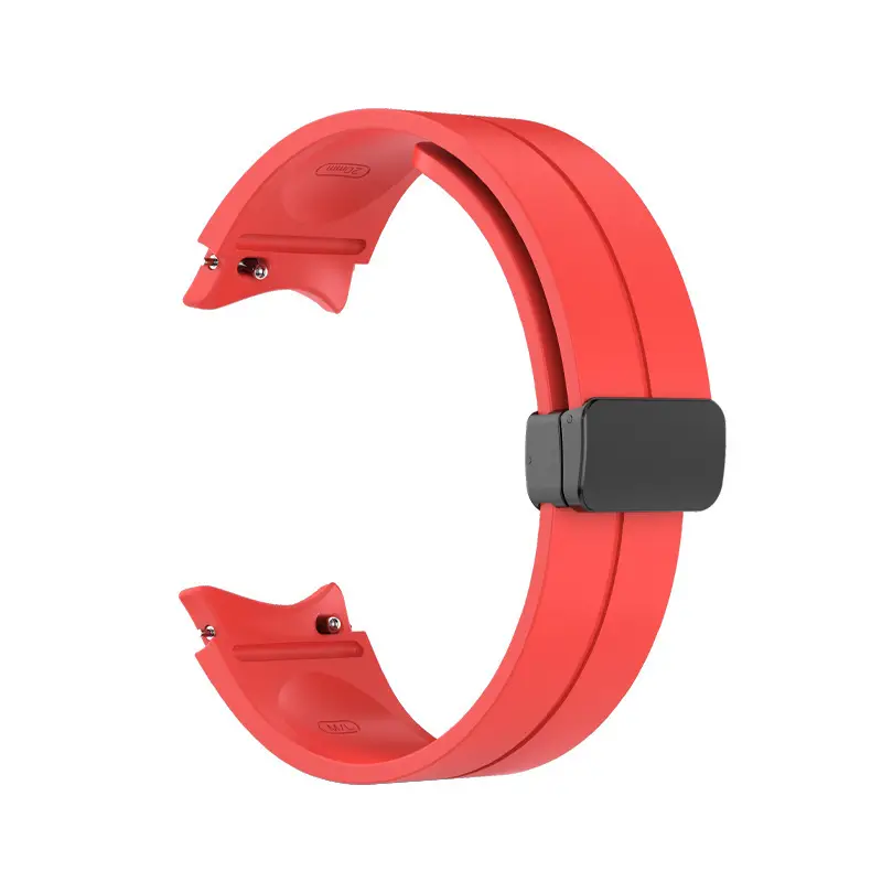 Samsung Galaxy Watch 5 Pro Magnetic Buckle Strap Maroon - Image 21