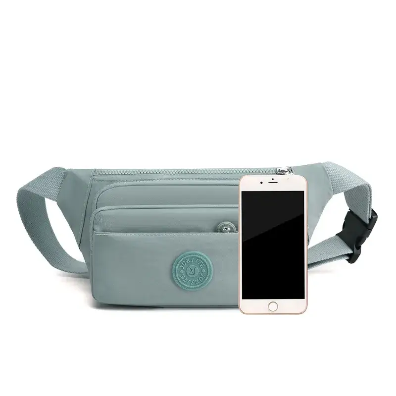 Light Blue Nylon Crossbody Bag for Women 2022 - Image 11