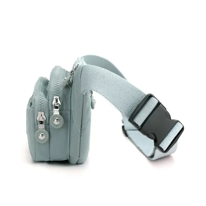 Light Blue Nylon Crossbody Bag for Women 2022 - Image 12