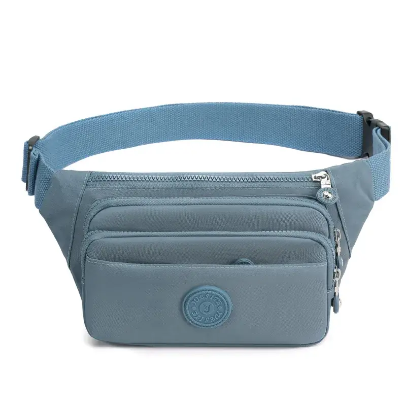 Light Blue Nylon Crossbody Bag for Women 2022 - Image 8