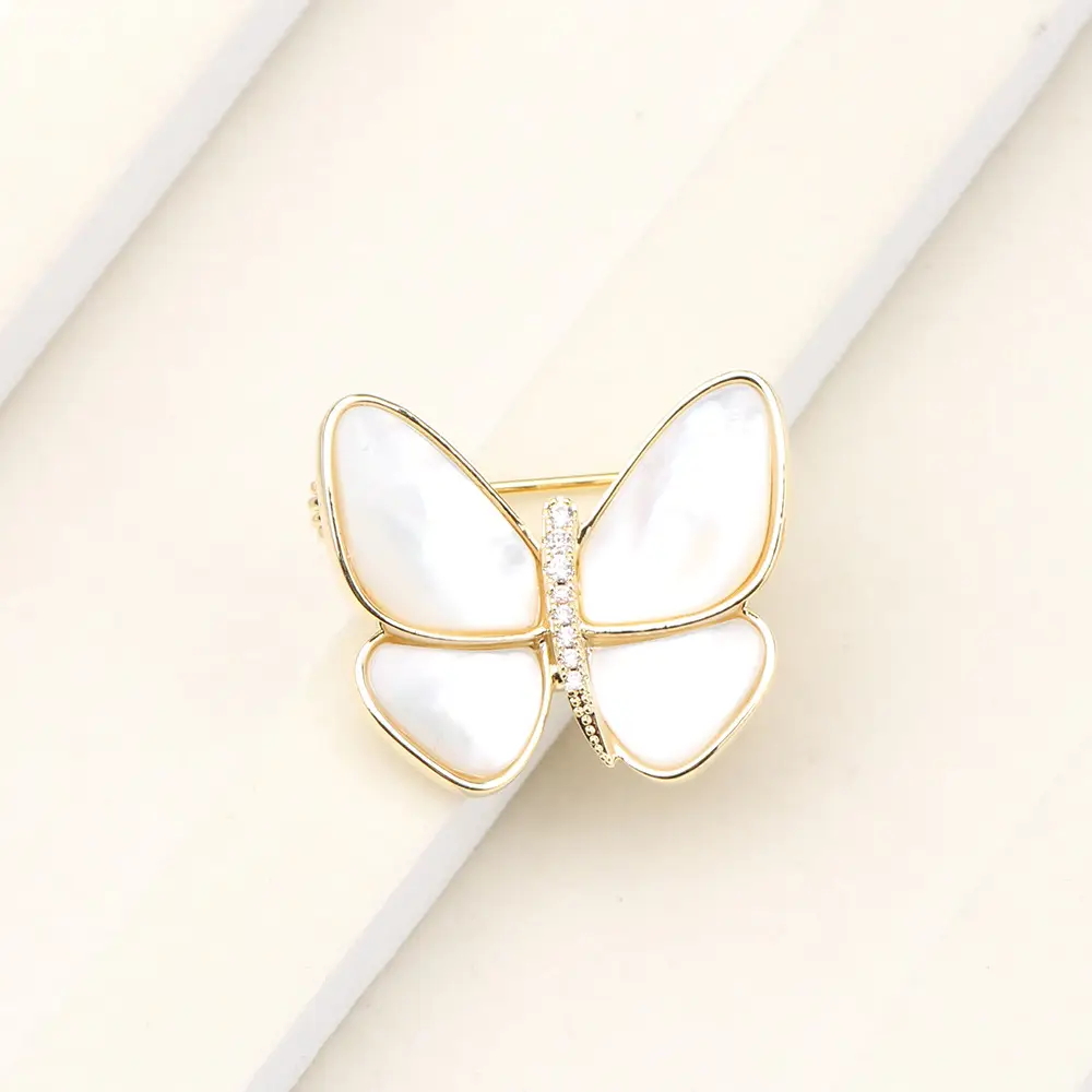 Classic Butterfly Pin Set Three Color Women's Gift - Image 3