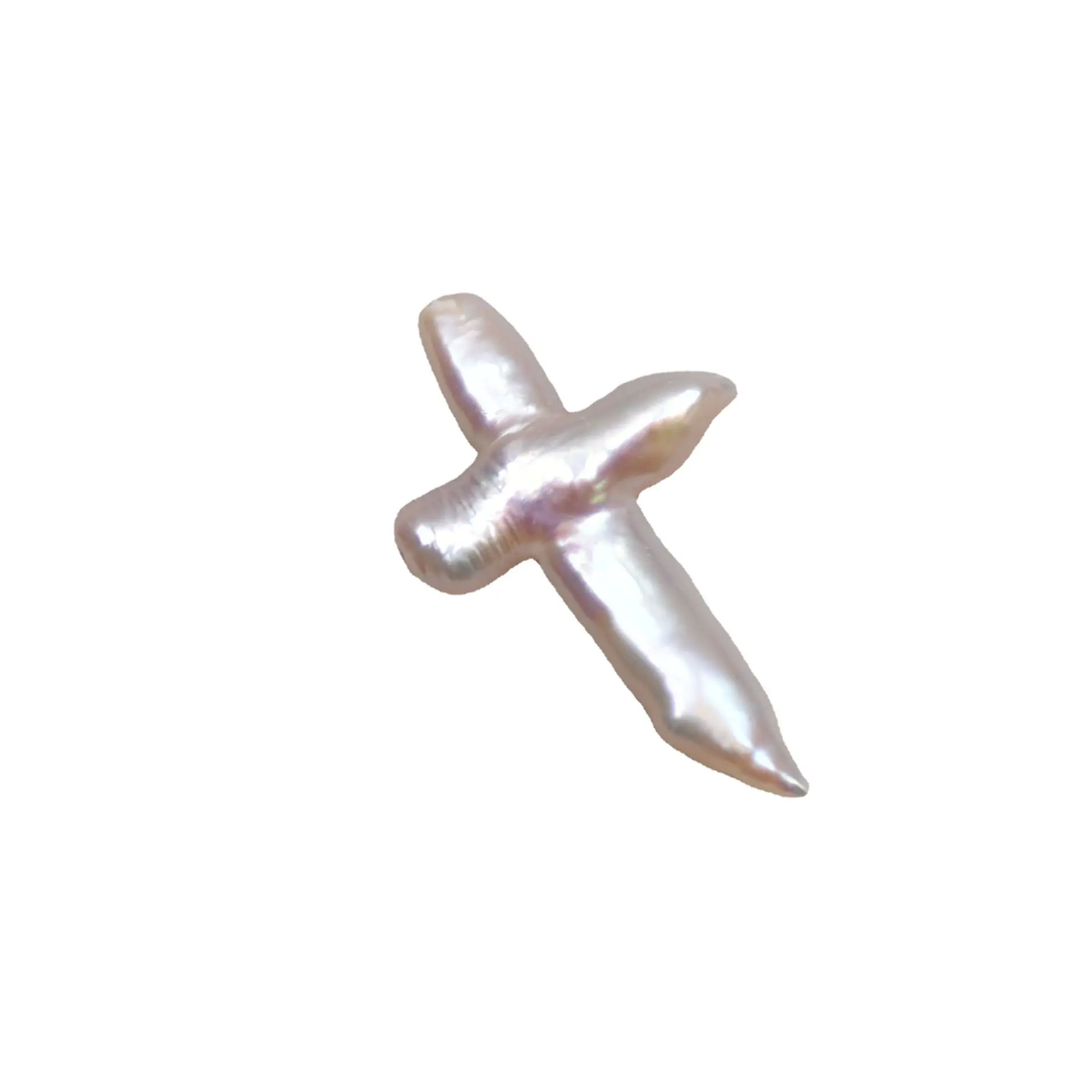 20-40mm Natural Pearl Cross Beads Wholesale