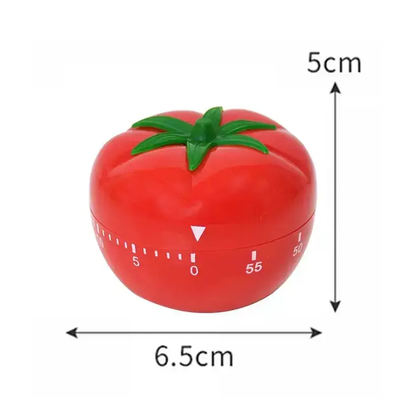 Rotating Tomato Baking Timer 5cm x 6.5cm