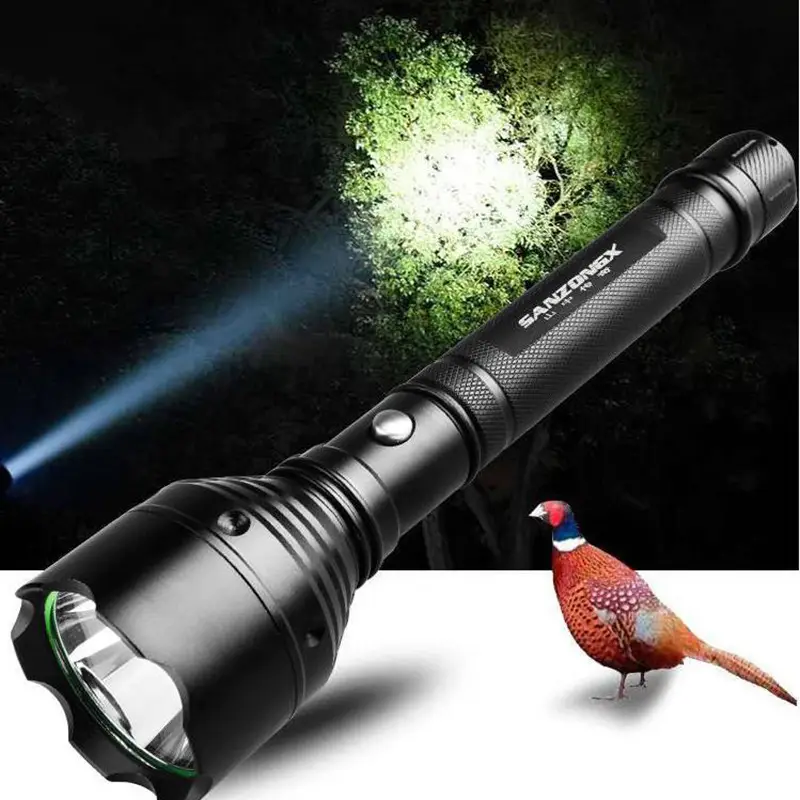 Rechargeable LED Flashlight for Outdoor Use