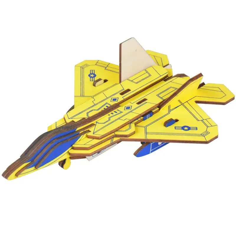 AS98-30 Wooden Aircraft Puzzle for Kids - Image 36