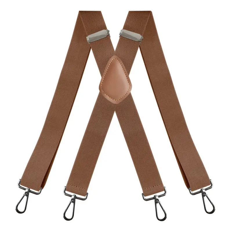 Men's Blue X-Clip Hook Strap with Leather Pad - Image 8