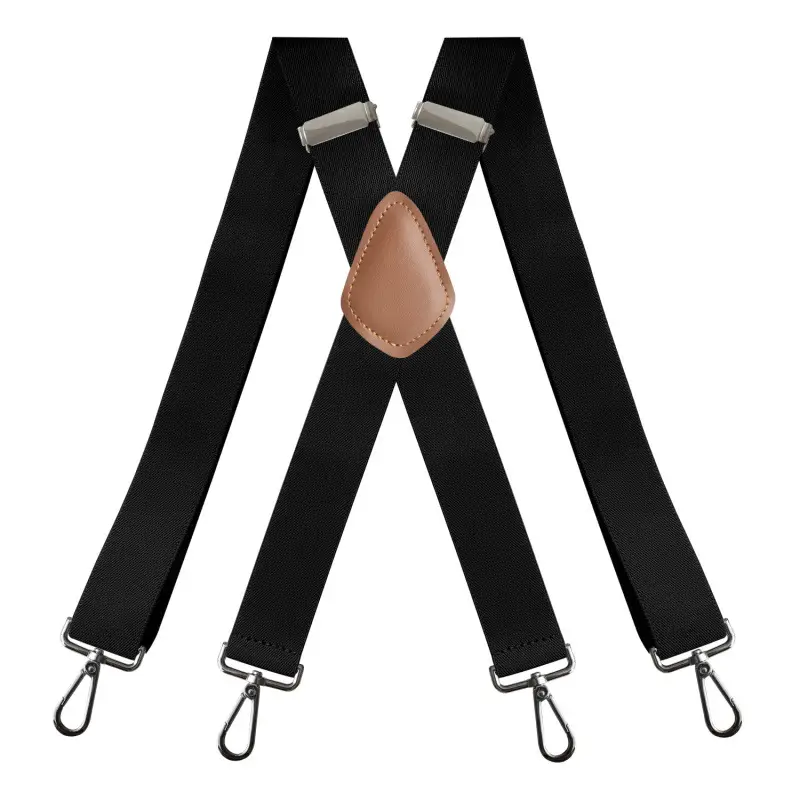 Men's Blue X-Clip Hook Strap with Leather Pad - Image 2