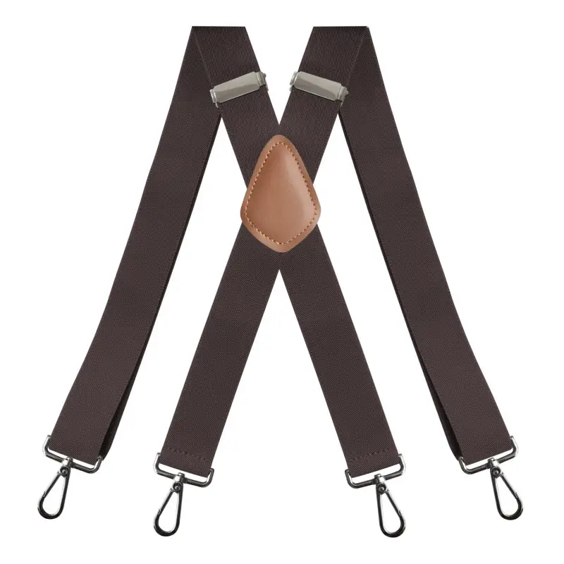Men's Blue X-Clip Hook Strap with Leather Pad - Image 3