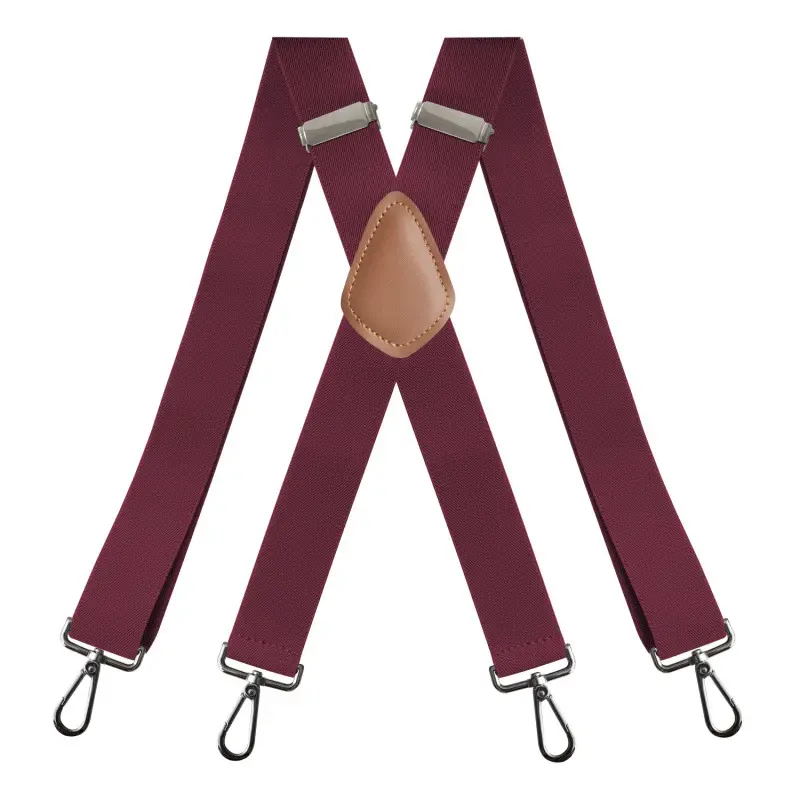 Men's Blue X-Clip Hook Strap with Leather Pad - Image 6