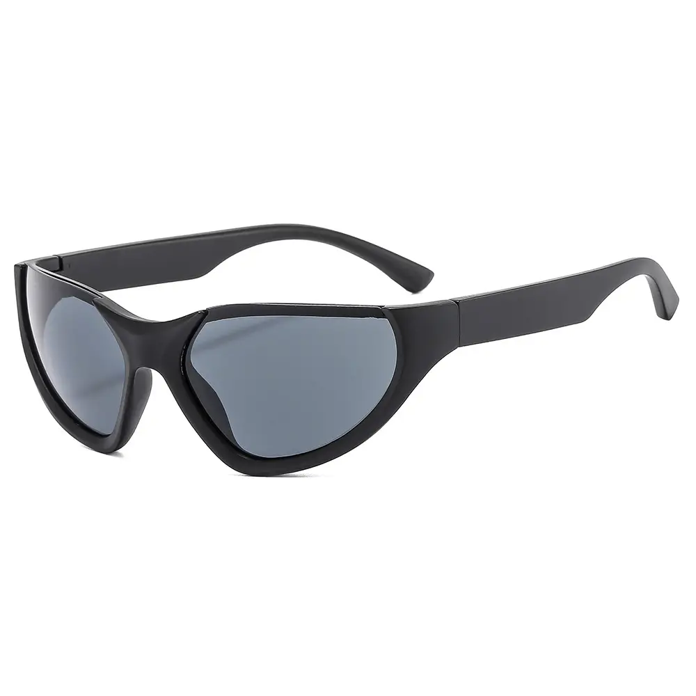 European American Futuristic Sports Sunglasses Silver Millennium - Image 10