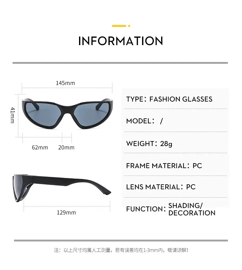 European American Futuristic Sports Sunglasses Silver Millennium — feature 12