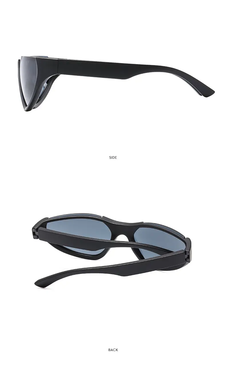 European American Futuristic Sports Sunglasses Silver Millennium — feature 15