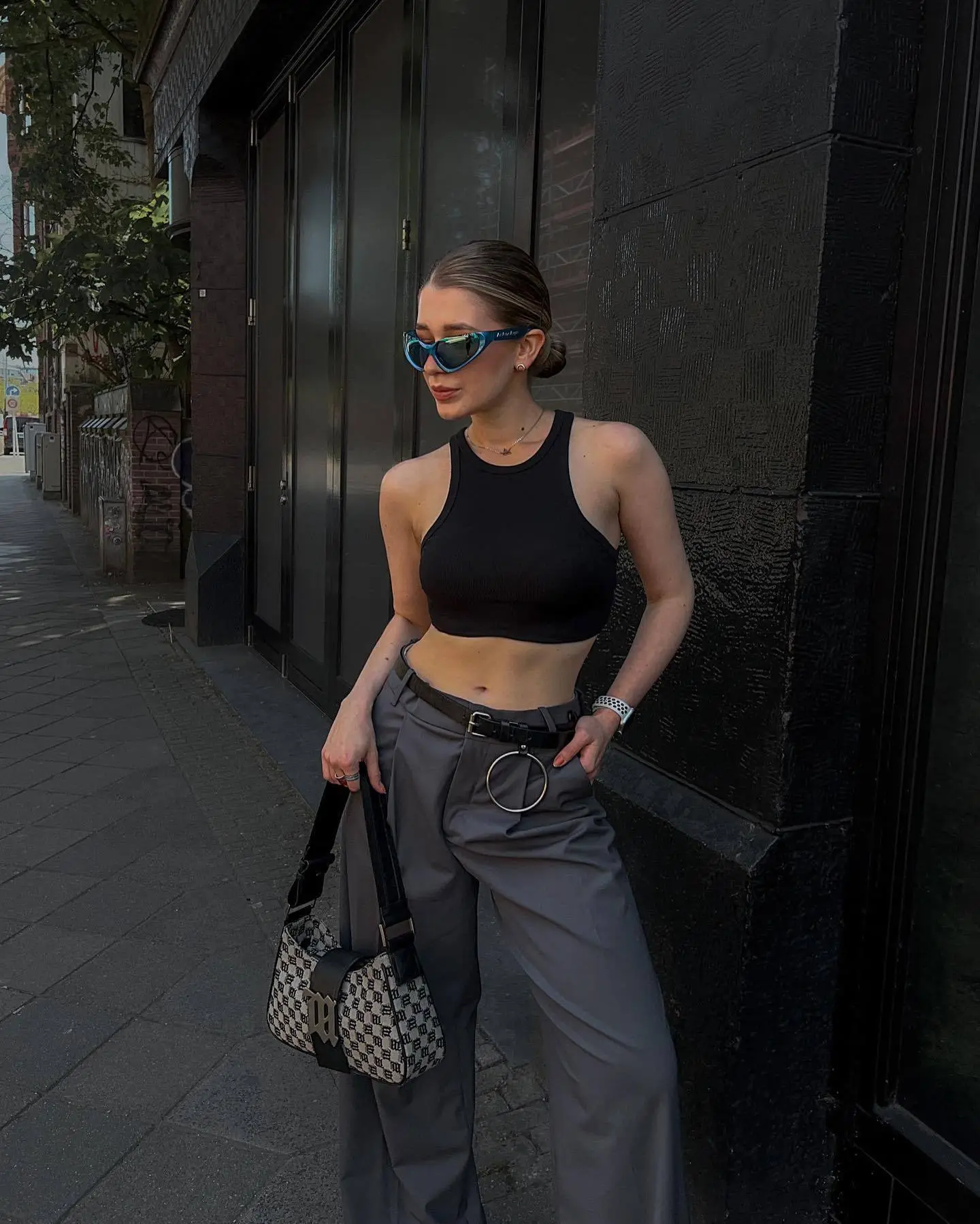 European American Futuristic Sports Sunglasses Silver Millennium — feature 6
