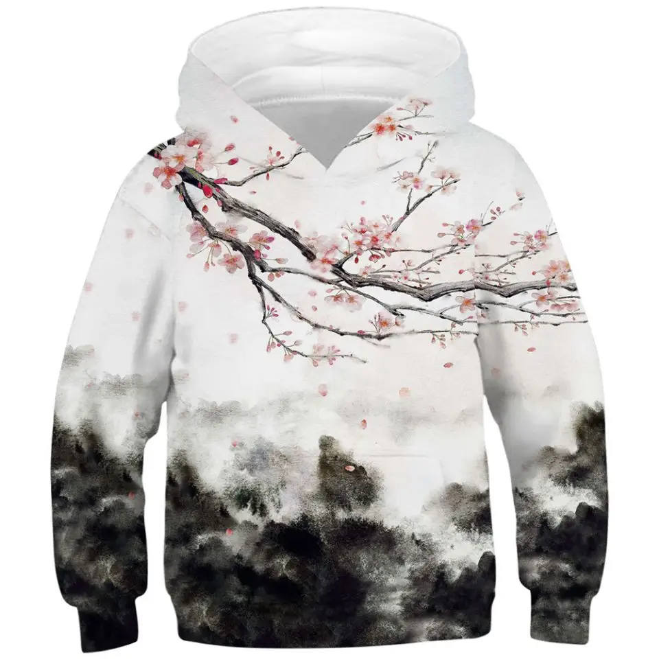 3D Printed Star Hooded Sweatshirt for Kids - Image 10