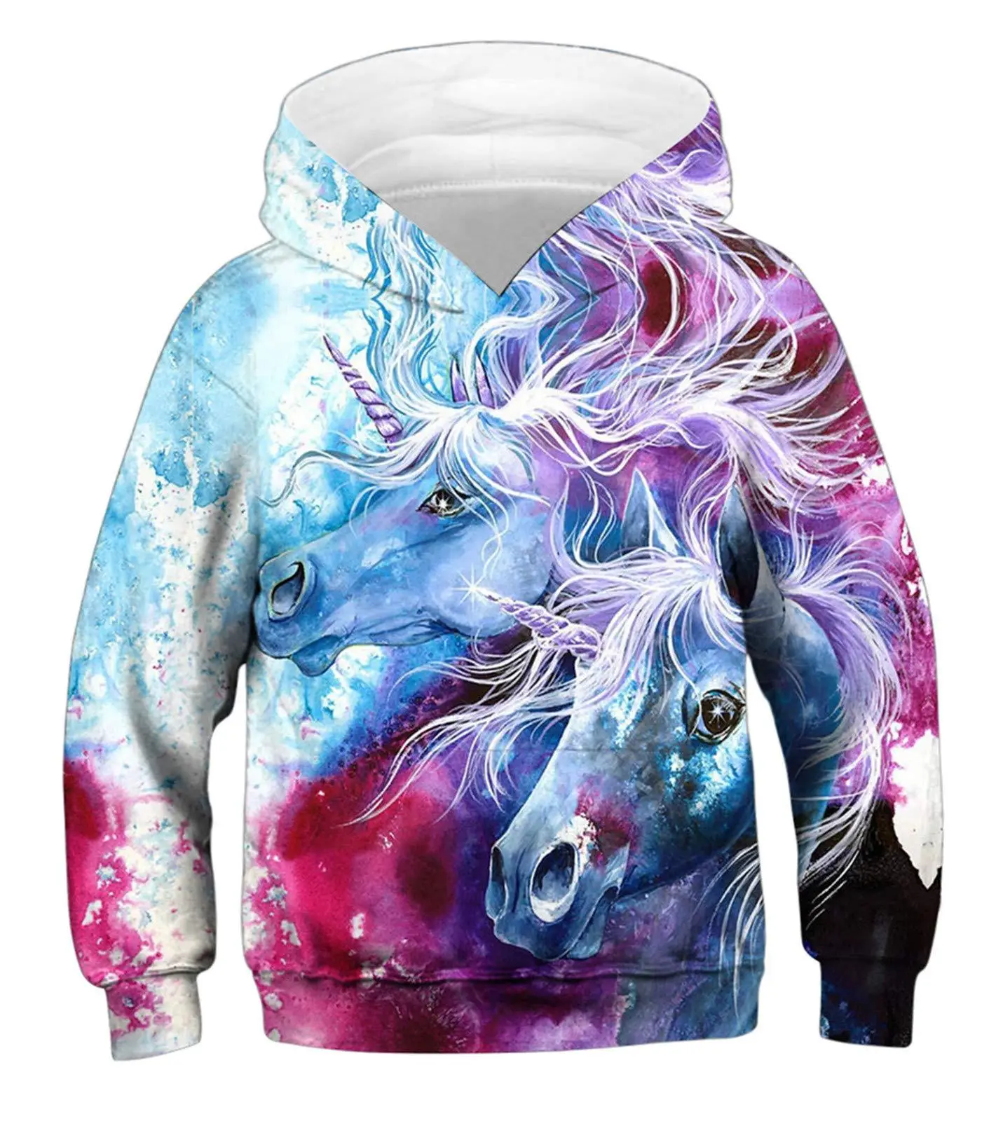 3D Printed Star Hooded Sweatshirt for Kids - Image 38