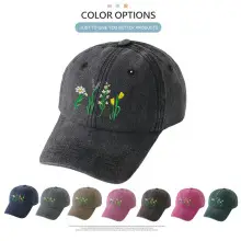 Blue Embroidered Mr & Mrs Cap for Couples Sun Protection — feature 9