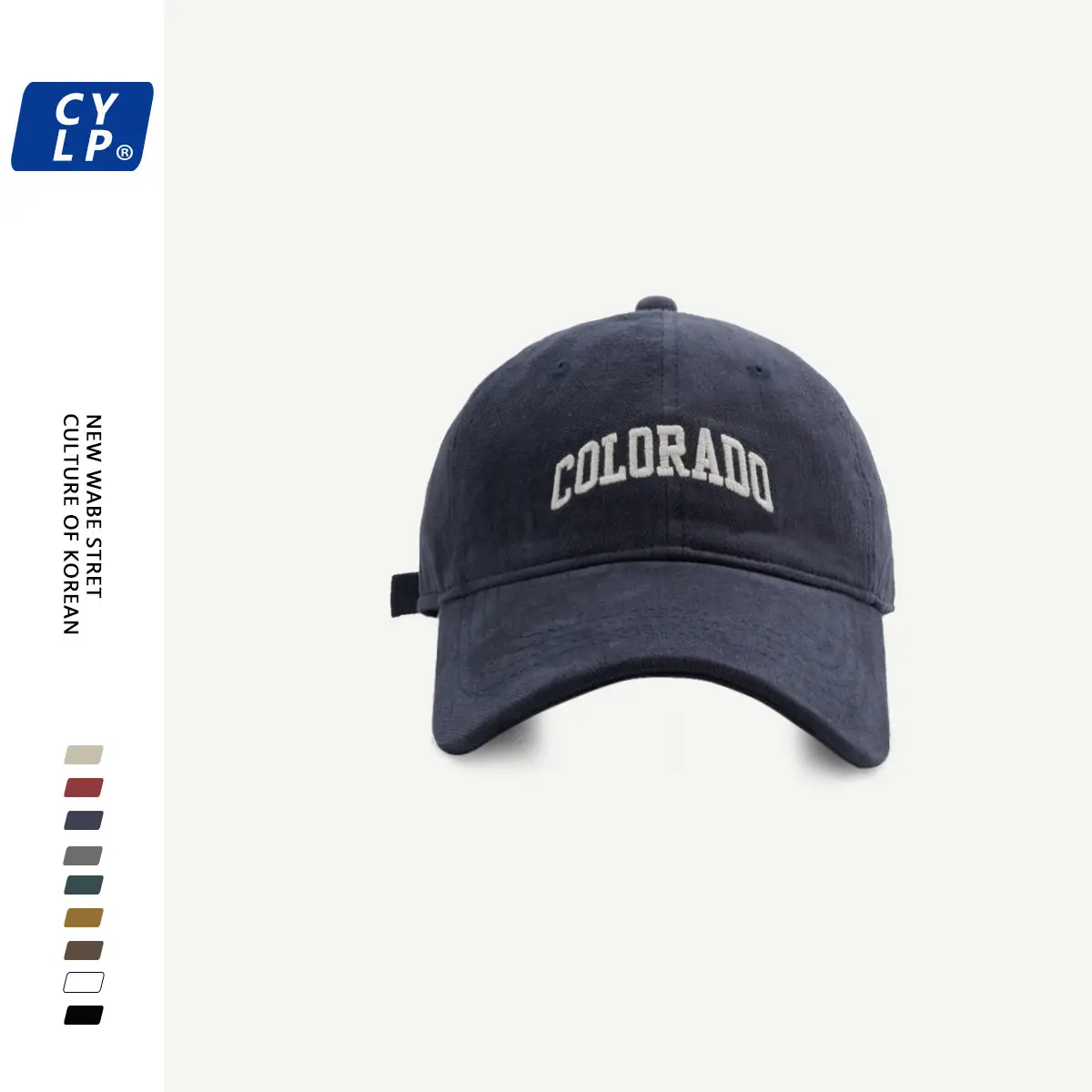 Women's Dark Green Colorado Letter Cap