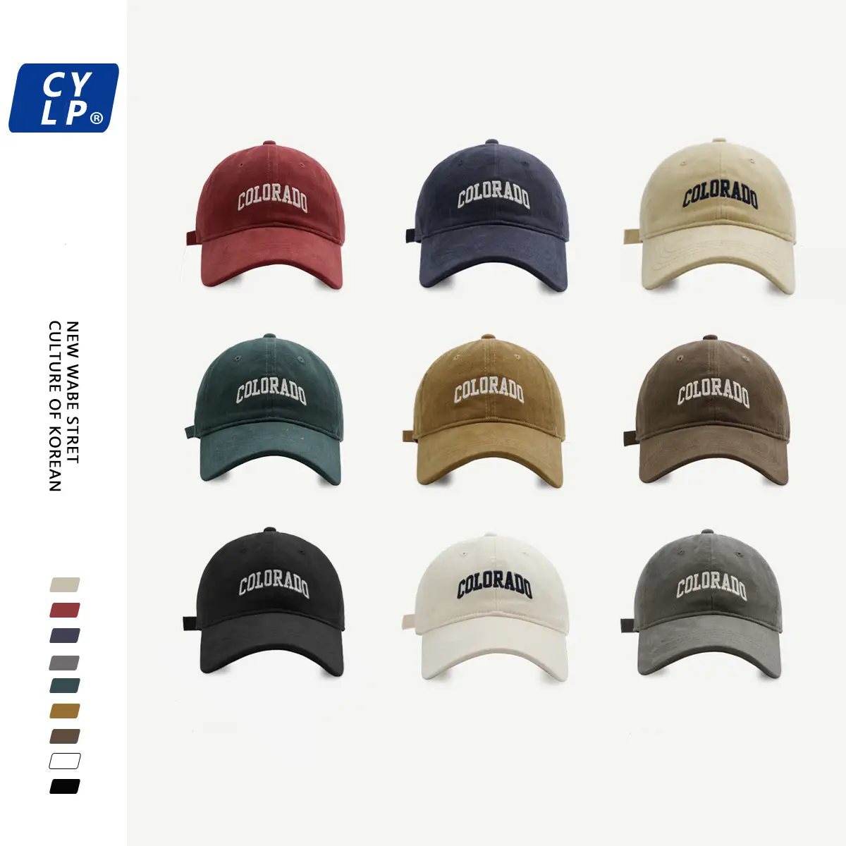 Women's Dark Green Colorado Letter Cap — feature 1