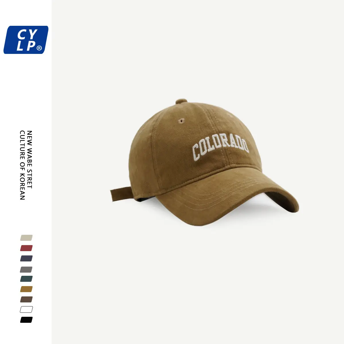 Women's Dark Green Colorado Letter Cap — feature 11
