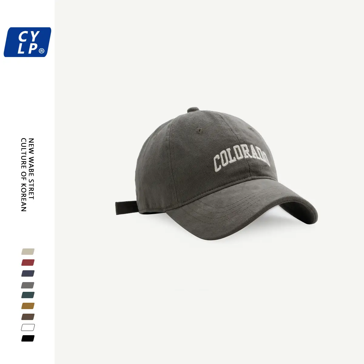 Women's Dark Green Colorado Letter Cap — feature 15