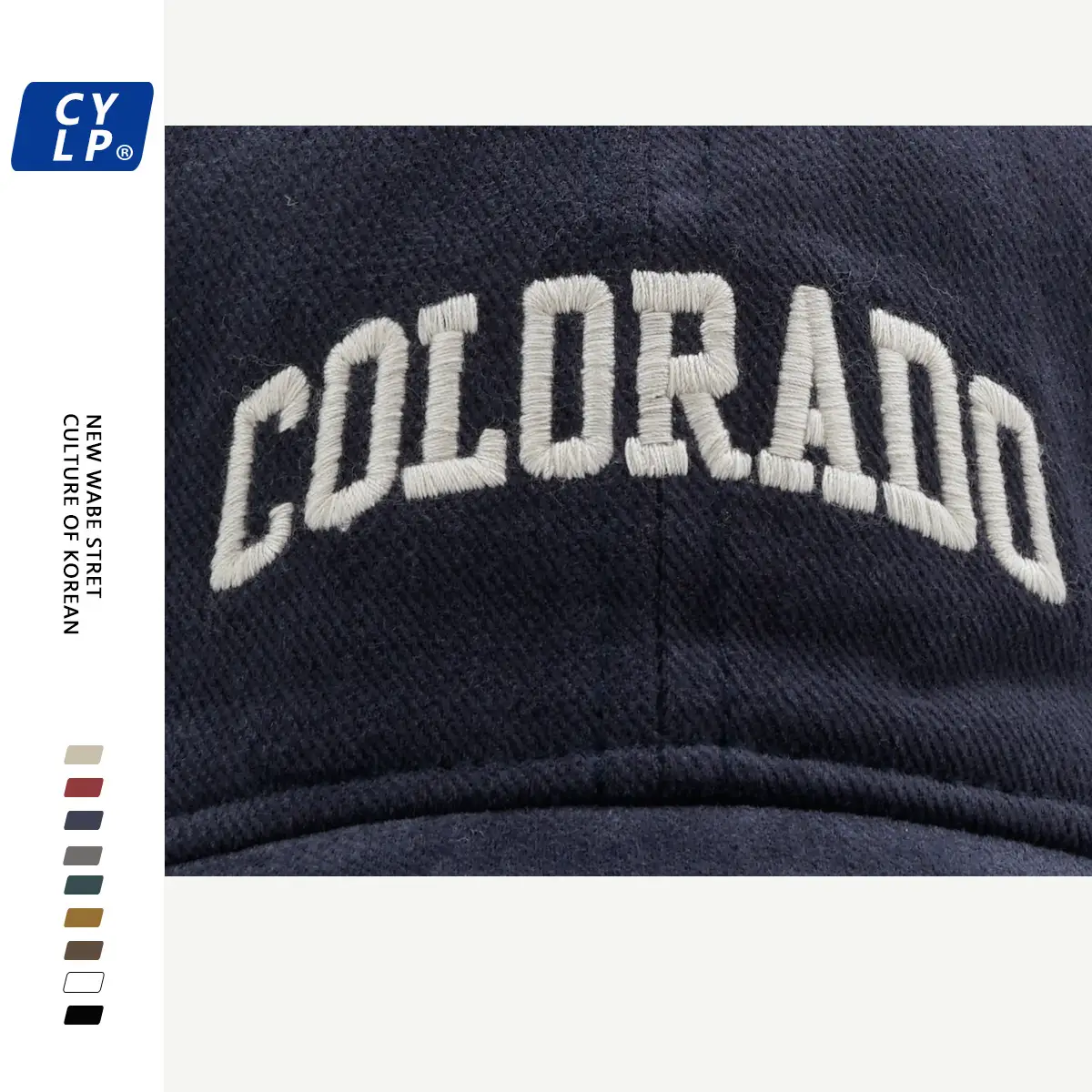Women's Dark Green Colorado Letter Cap — feature 23