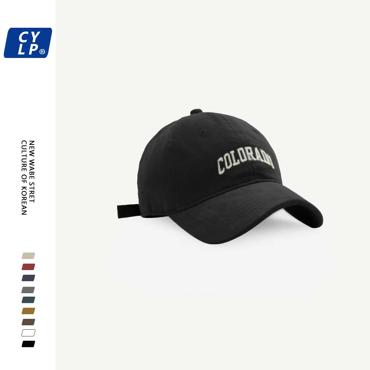 Women's Dark Green Colorado Letter Cap — feature 3