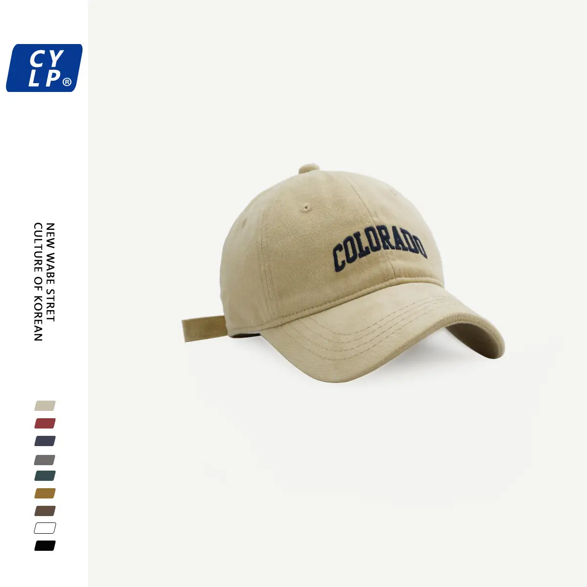 Women's Dark Green Colorado Letter Cap — feature 7