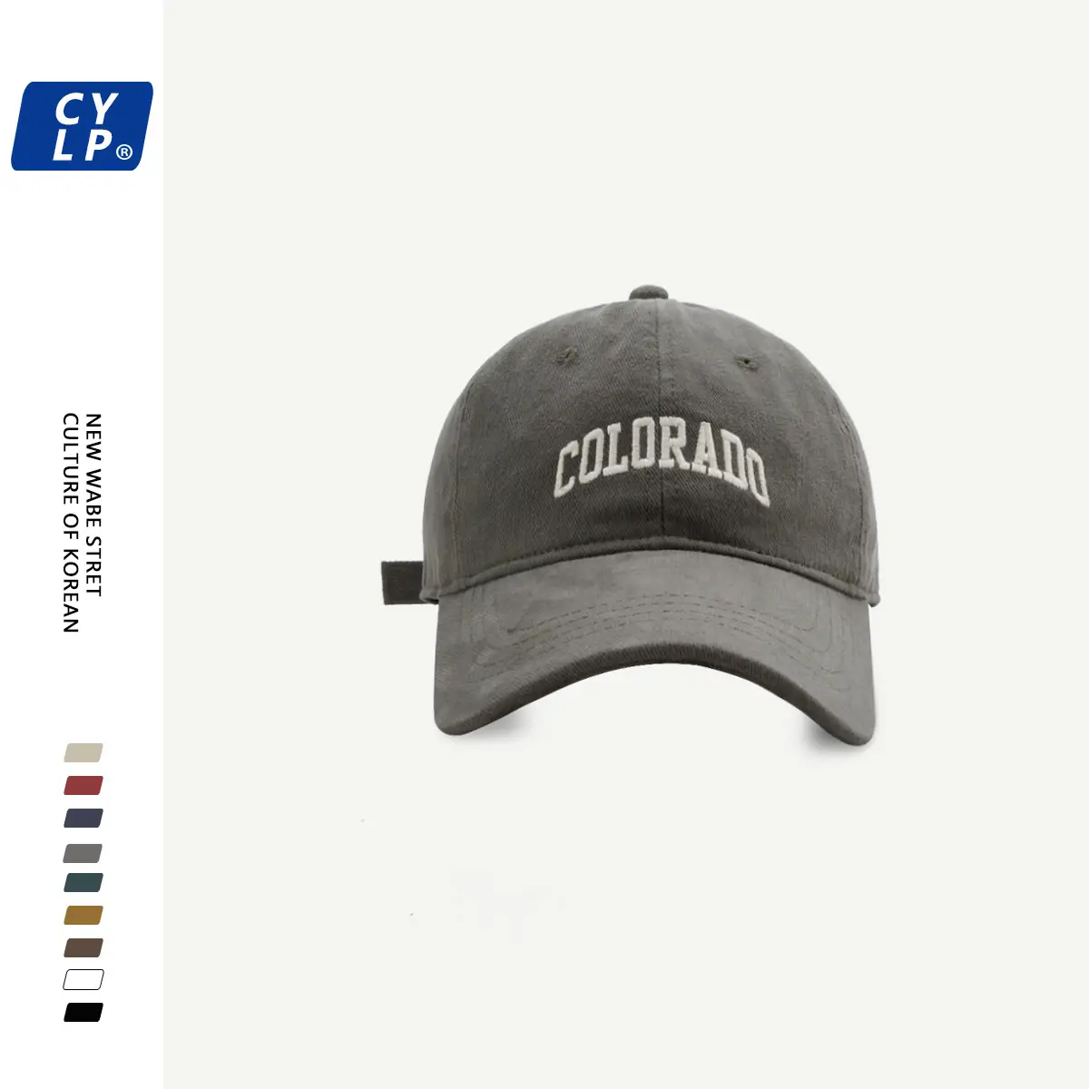 Women's Dark Green Colorado Letter Cap