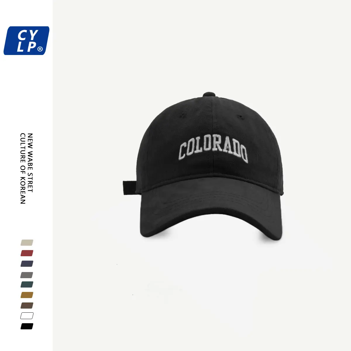 Women's Dark Green Colorado Letter Cap