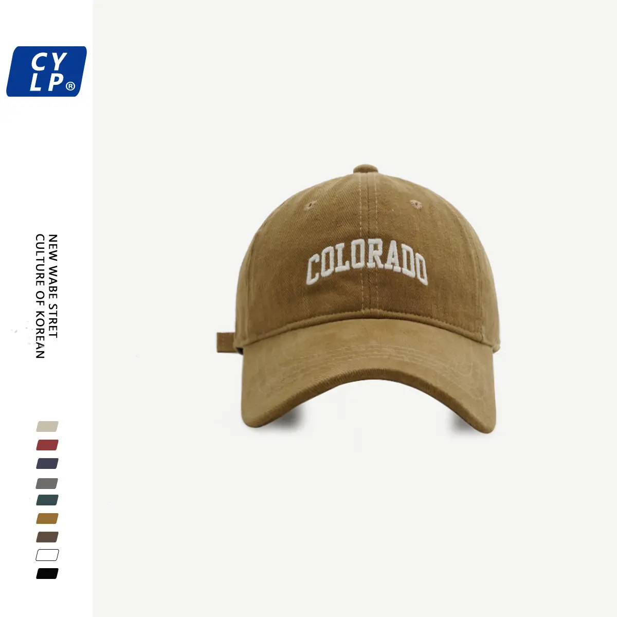 Women's Dark Green Colorado Letter Cap