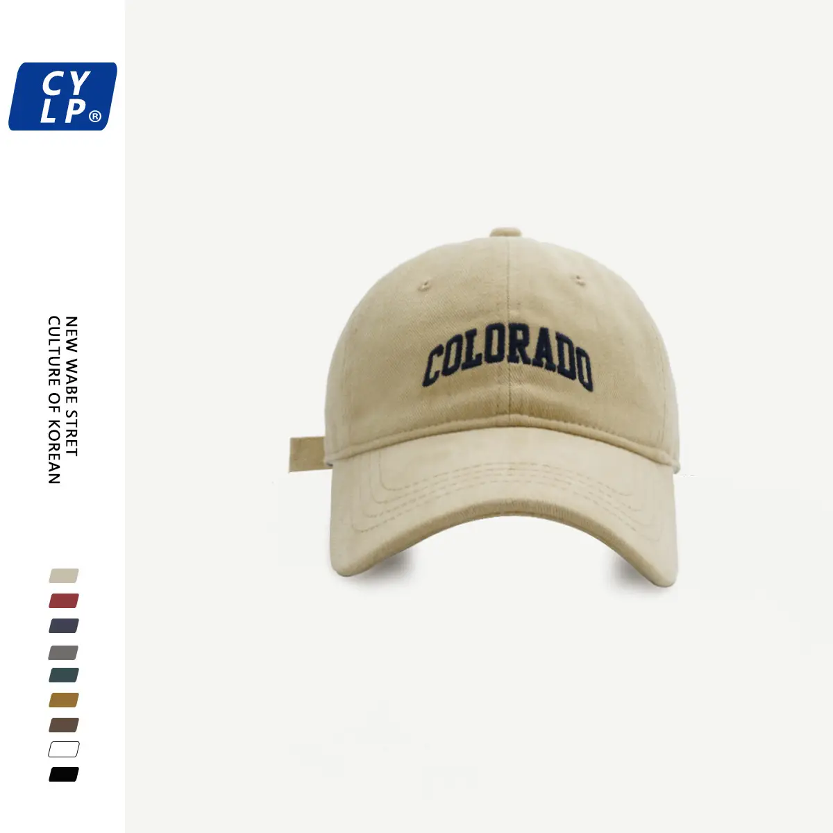 Women's Dark Green Colorado Letter Cap