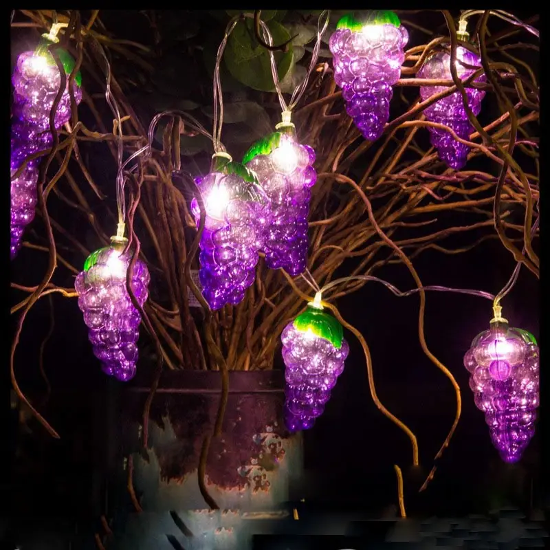 LED Fruit Lamp Series Grape Decorative Lights String - Image 3