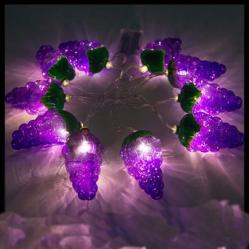 LED Fruit Lamp Series Grape Decorative Lights String - Image 4